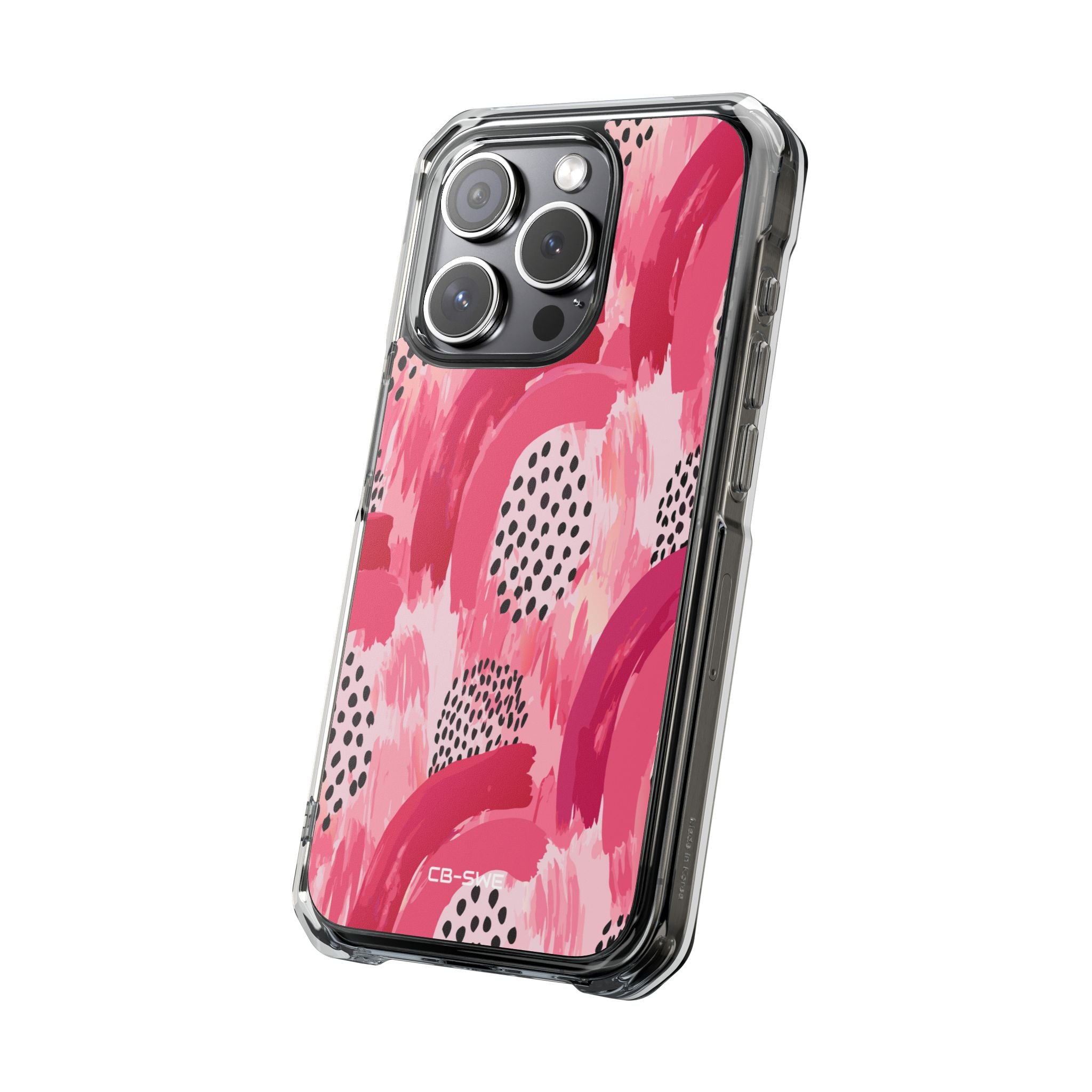 Vibrant Brushwork Dance iPhone Case - Impact
