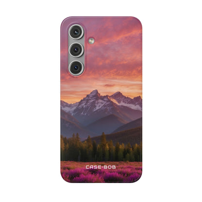 Snowcap Bloom Samsung S24 Case - Soft