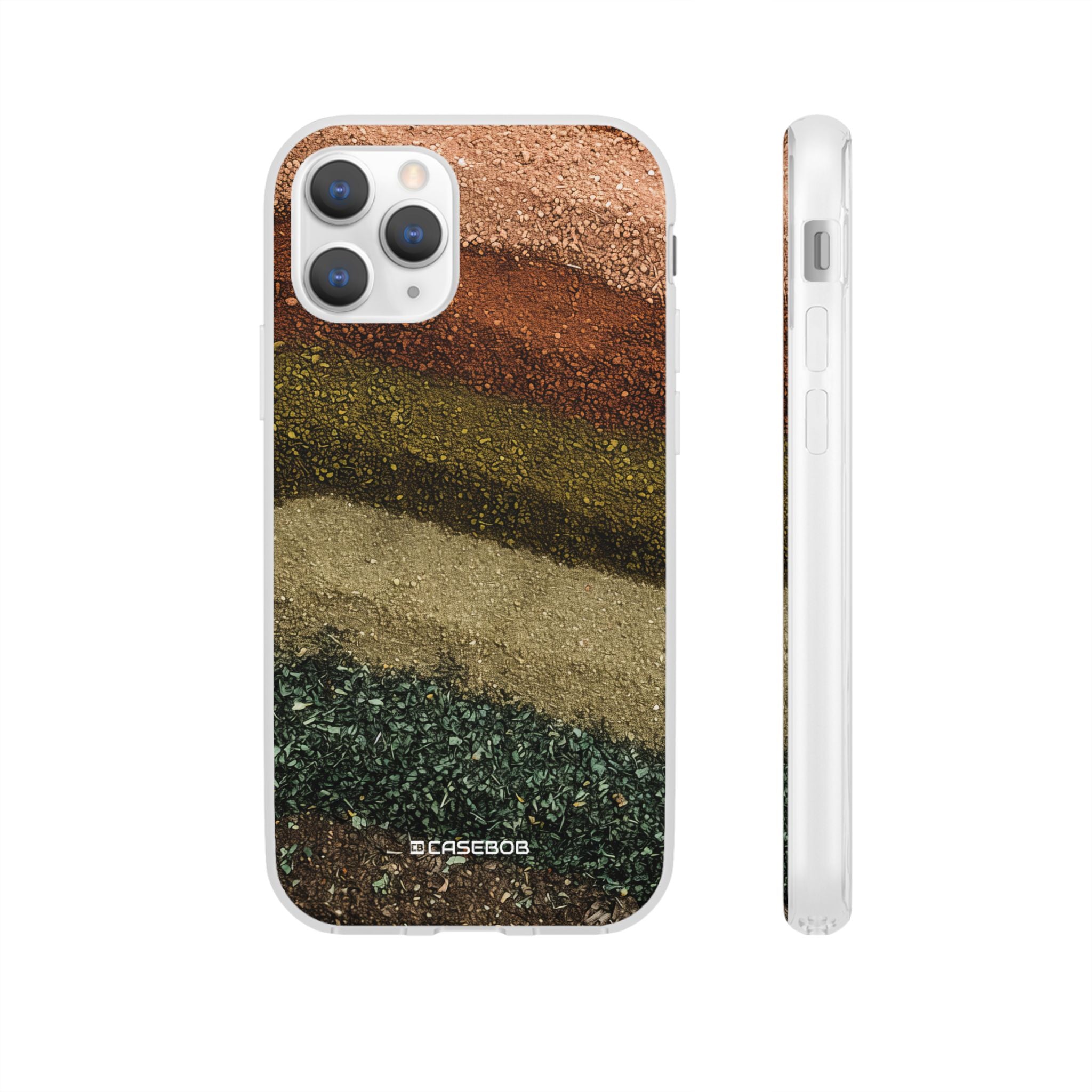 Earth Tone Pattern | Phone Case for iPhone (Flexible Case)