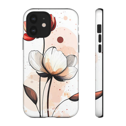 Vibrant Floral Elegance - iPhone Case