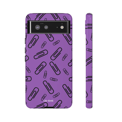 Paperclips Dance Playfully - Google Pixel Case