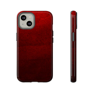 Grunge Red - Protective Phone Case