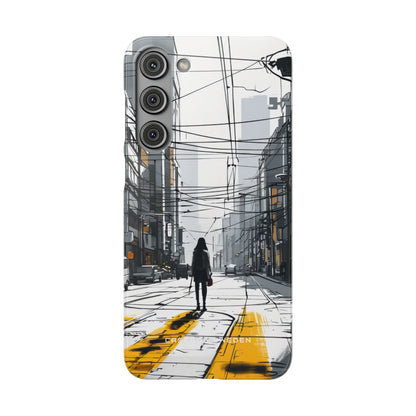 Urban Noir Streetscape Samsung S23 - Slim Phone Case