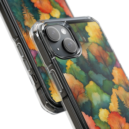 Autumn Leaves Dance iPhone Case - Impact