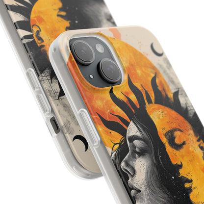 Sunlit Duality | Flexible Phone Case for iPhone