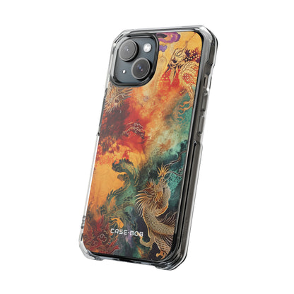 Golden Dragons iPhone 15 Case - Impact