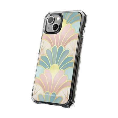 Pastel Deco Elegance - Clear Impact iPhone 14 Phone Case