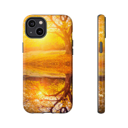 Golden Sundown - Protective Phone Case