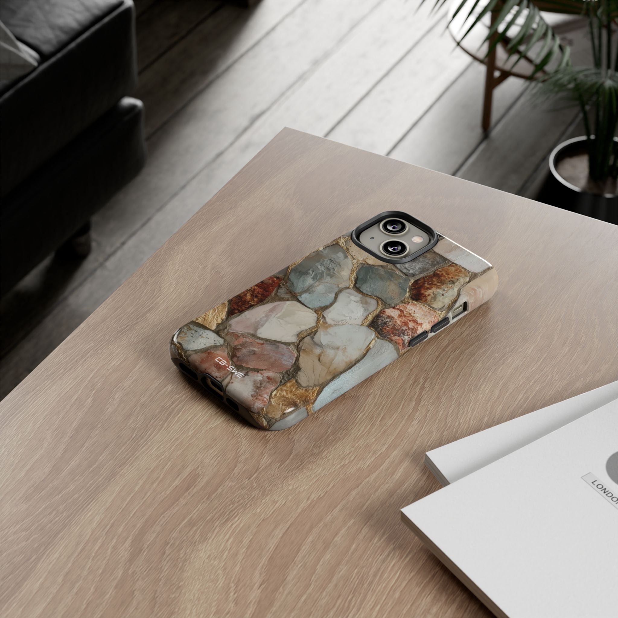 Stone Mosaic Dance - iPhone Case