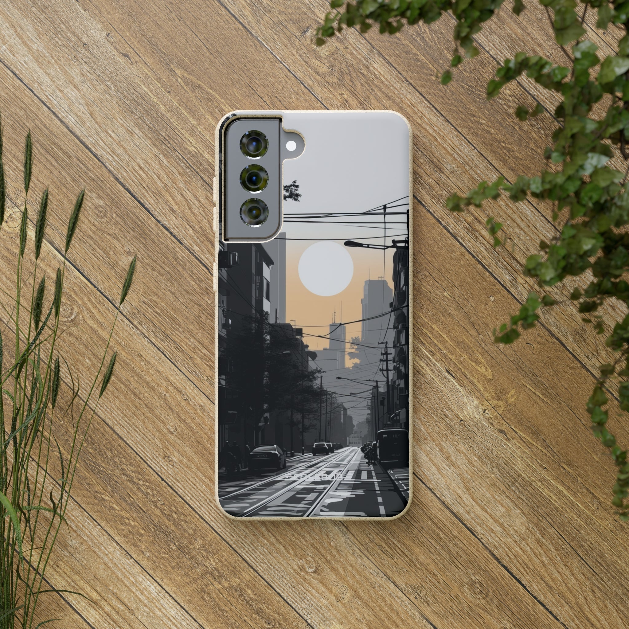 Urban Serenity Glow | Biodegradable Phone Case