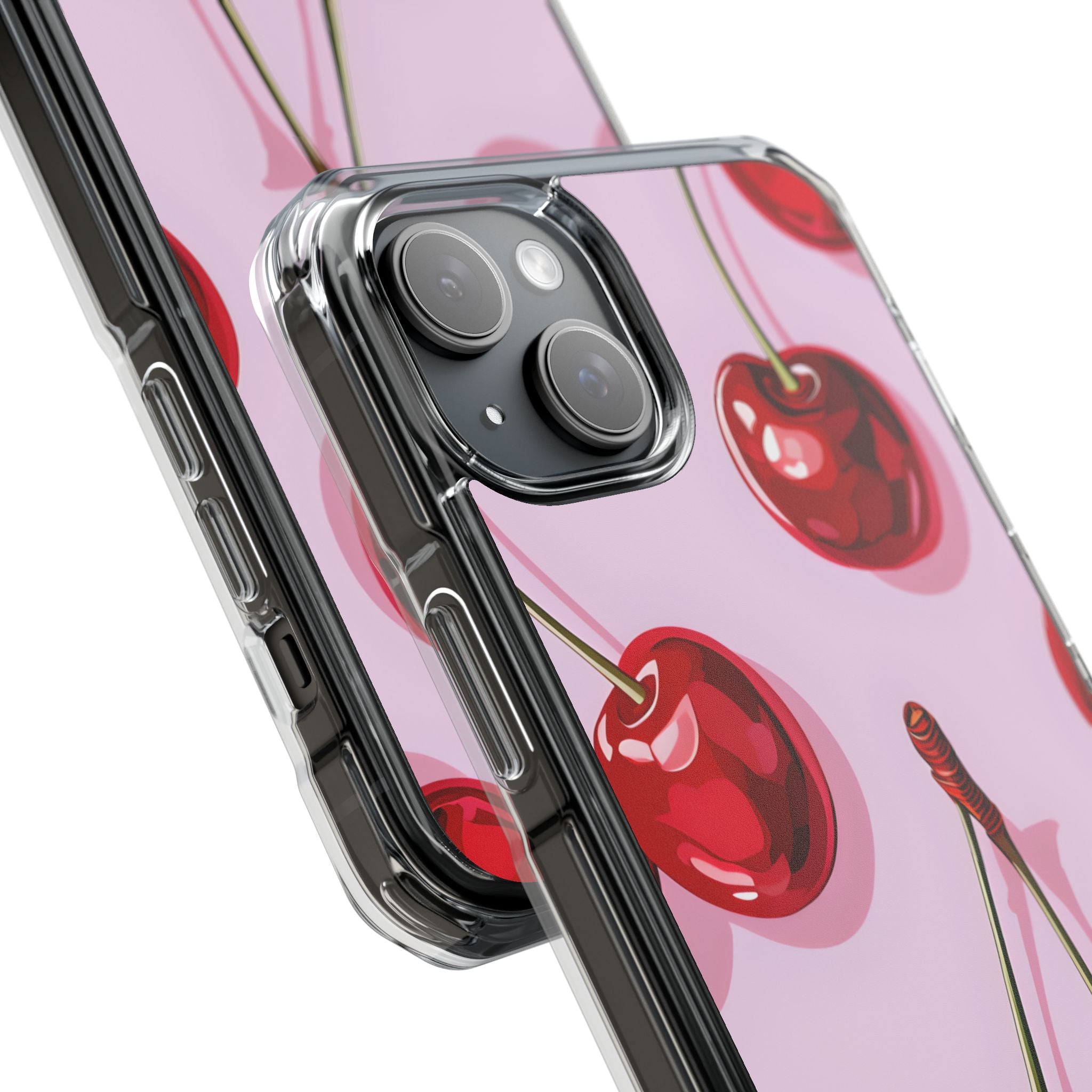 Glossy Cherry Burst iPhone 15 Plus Case - Impact