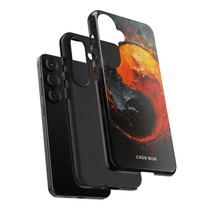 Molten Yin-Yang Samsung S25 Case - Tough
