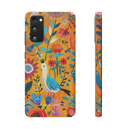 Whimsical Vintage Nature Harmony Samsung S20 - Slim Phone Case