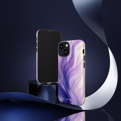 Flowing Purple Whispers - iPhone Case