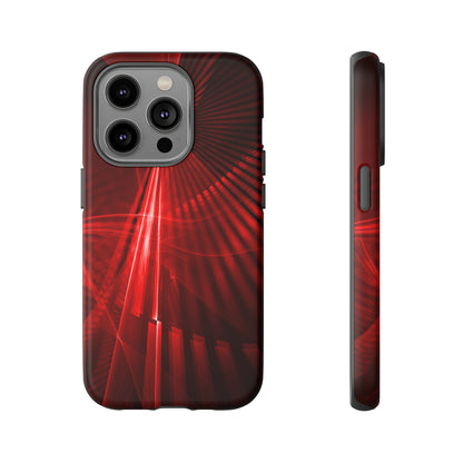 Red Disco Lights - Protective Phone Case