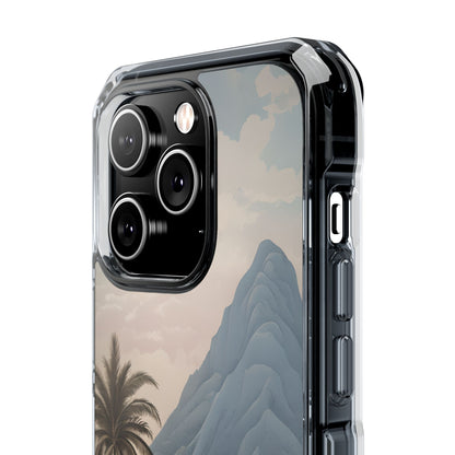 Serene Mountain Oasis iPhone Case - Impact