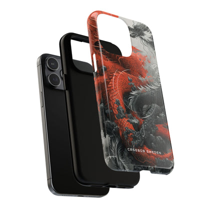 Zen Dragon Harmony iPhone 15 | Tough+ Phone Case