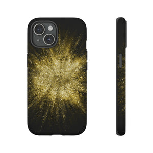 Gold Glitter Background - Protective Phone Case