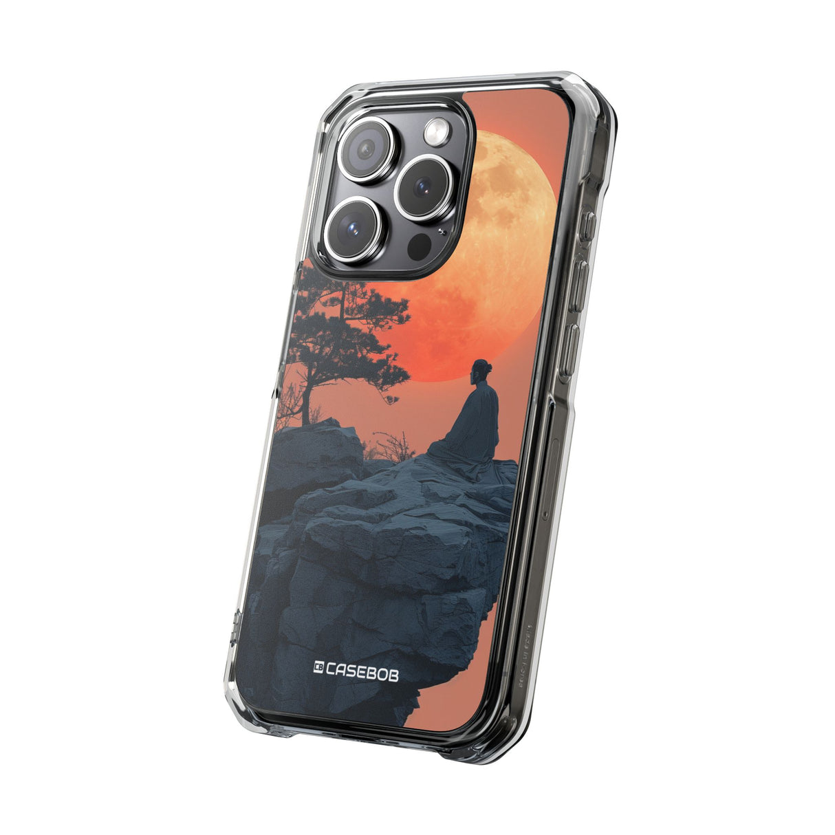 Moonlit Serenity - Phone Case for iPhone (Clear Impact - Magnetic)