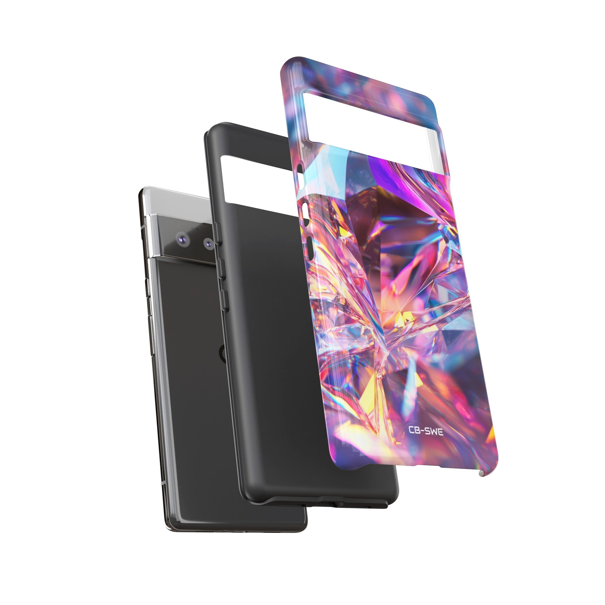 Crystals Reflect Light - Google Pixel Case
