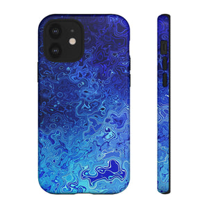 AI Fusion: Metallic Gradient - Protective Phone Case