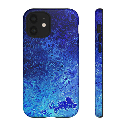 AI Fusion: Metallic Gradient - Protective Phone Case