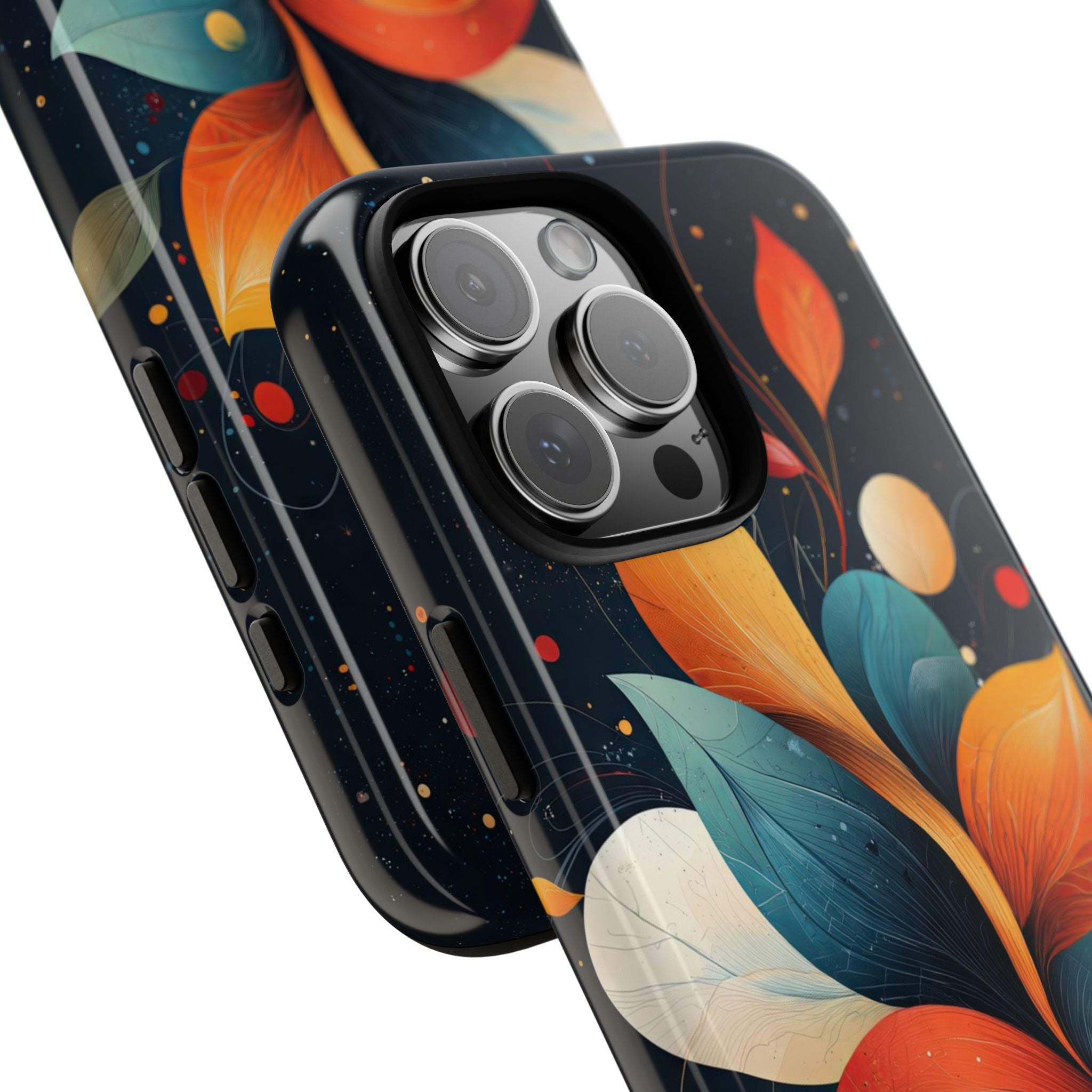 Vibrant Floral Harmony - iPhone Case
