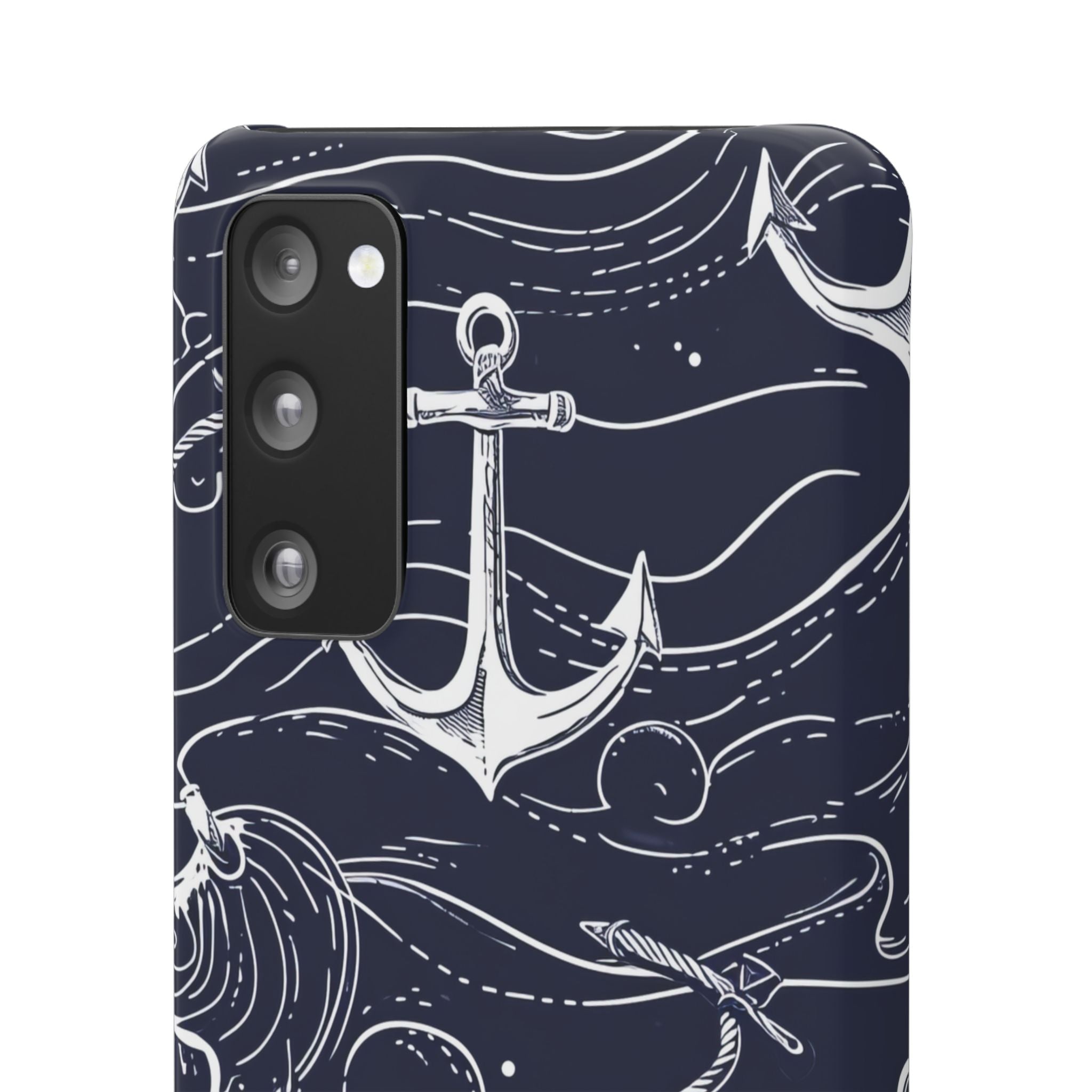 Gradient Anchorflow Waves Samsung S20 - Slim Phone Case