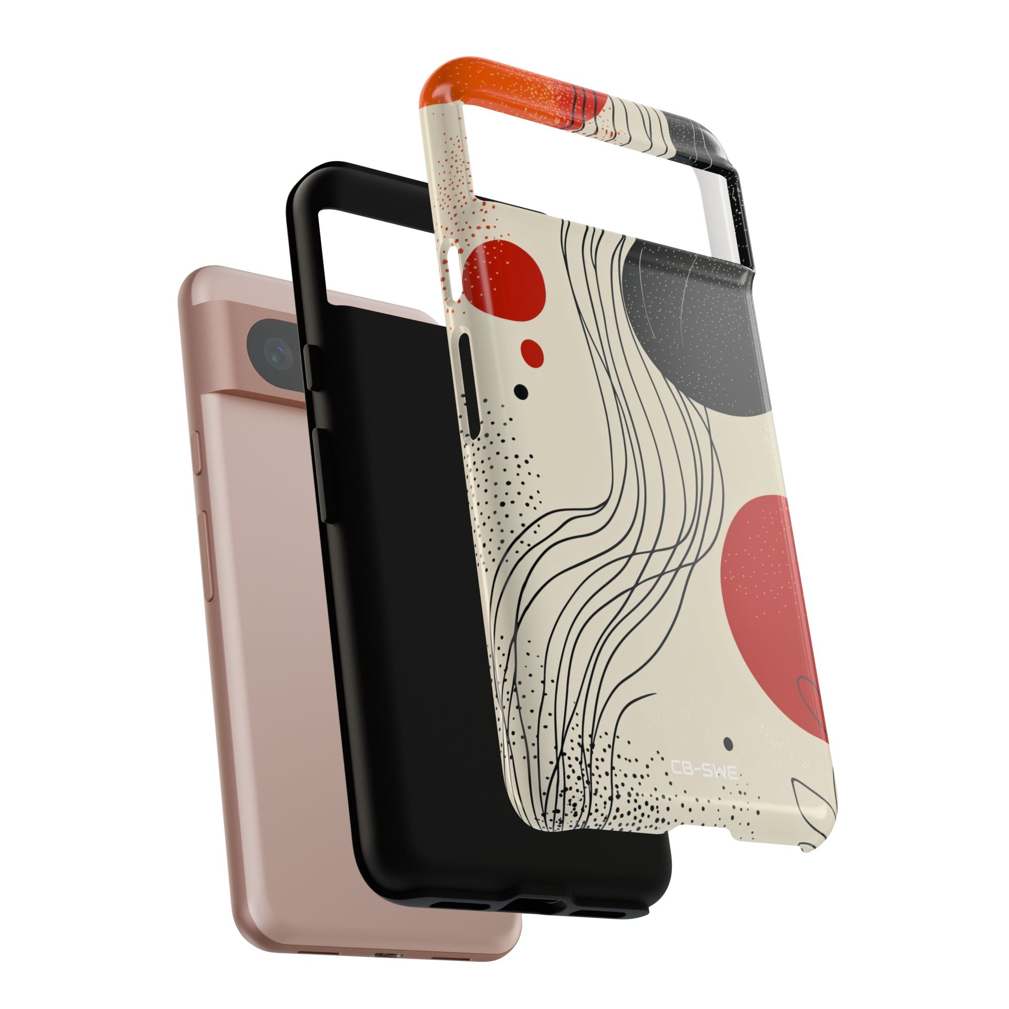 Waves Embrace Flora - Google Pixel Case
