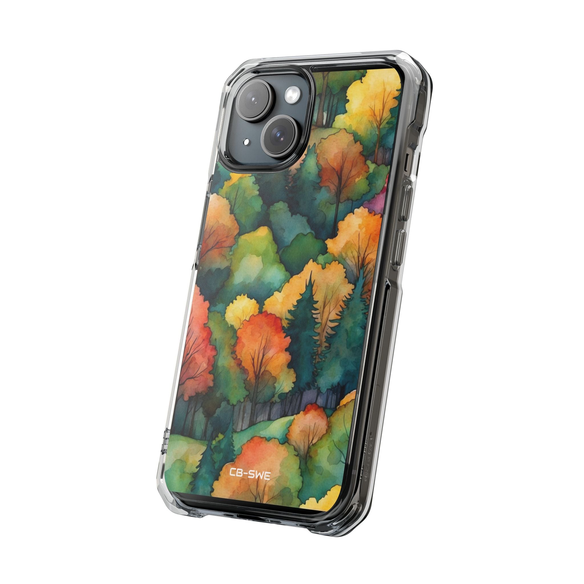 Autumn Leaves Dance iPhone Case - Impact