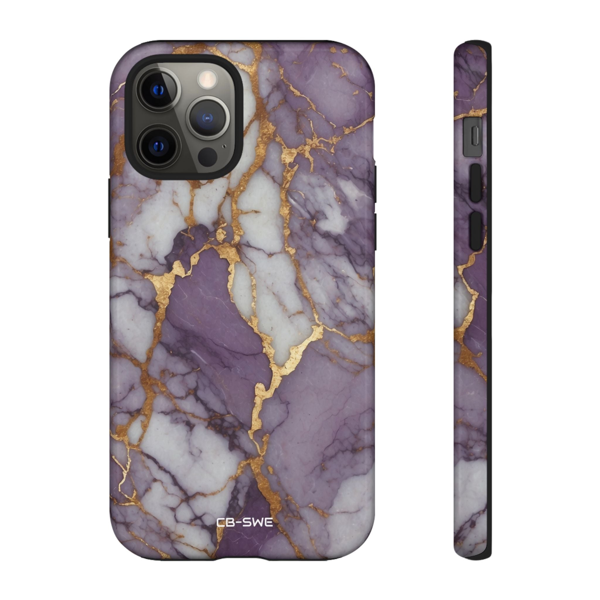 Lavender Veins Flow - iPhone Case