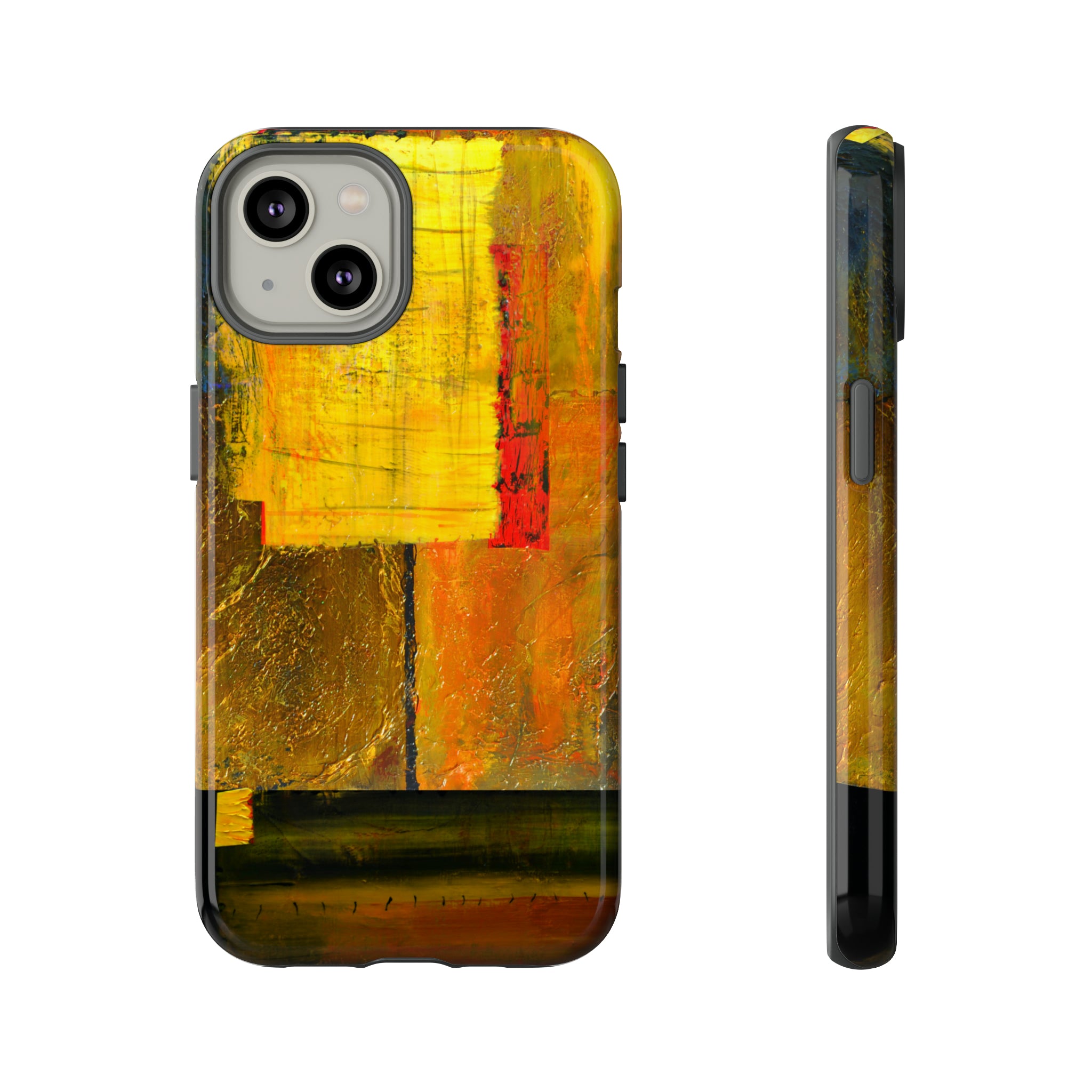 Yellow Painting - Protective Phone Case