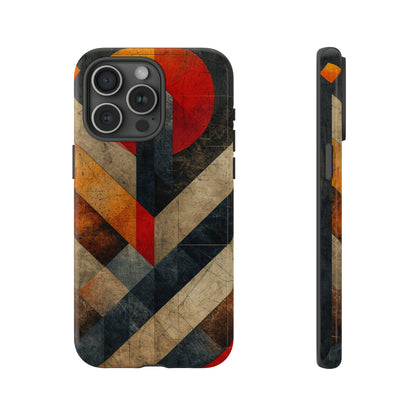 Art Deco Geometry Extravaganza - Protective Phone Case