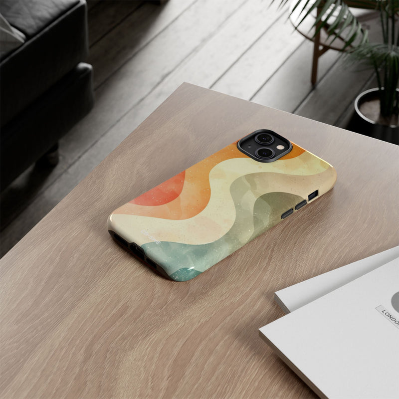 Flowing Waves Dance - iPhone Case
