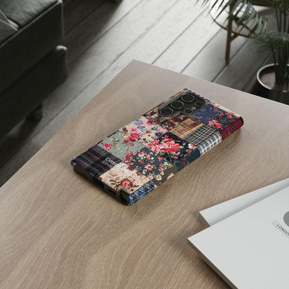 Patchwork Floral Quilt  Samsung S22 - Tough