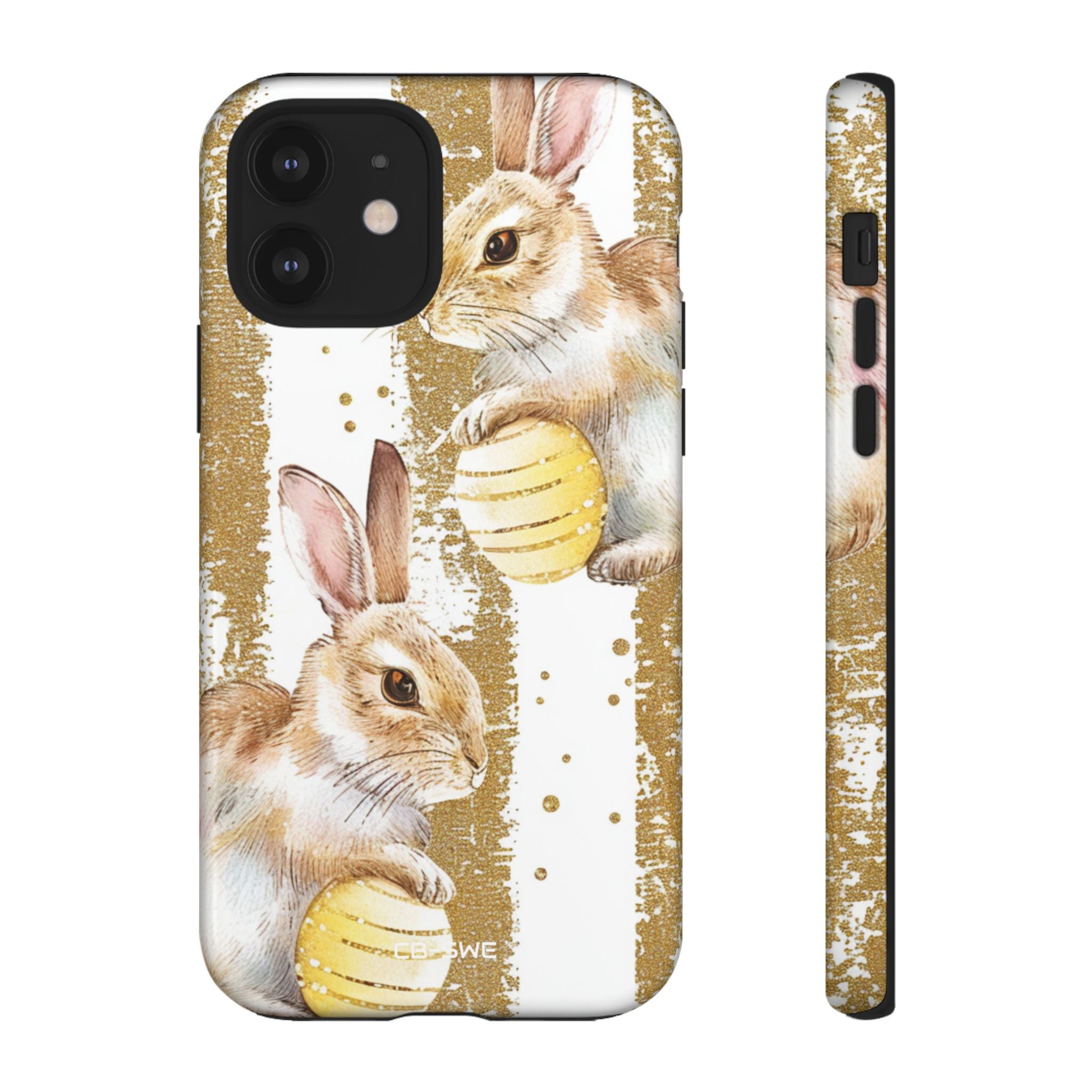 Bunnies Hold Eggs - iPhone Case