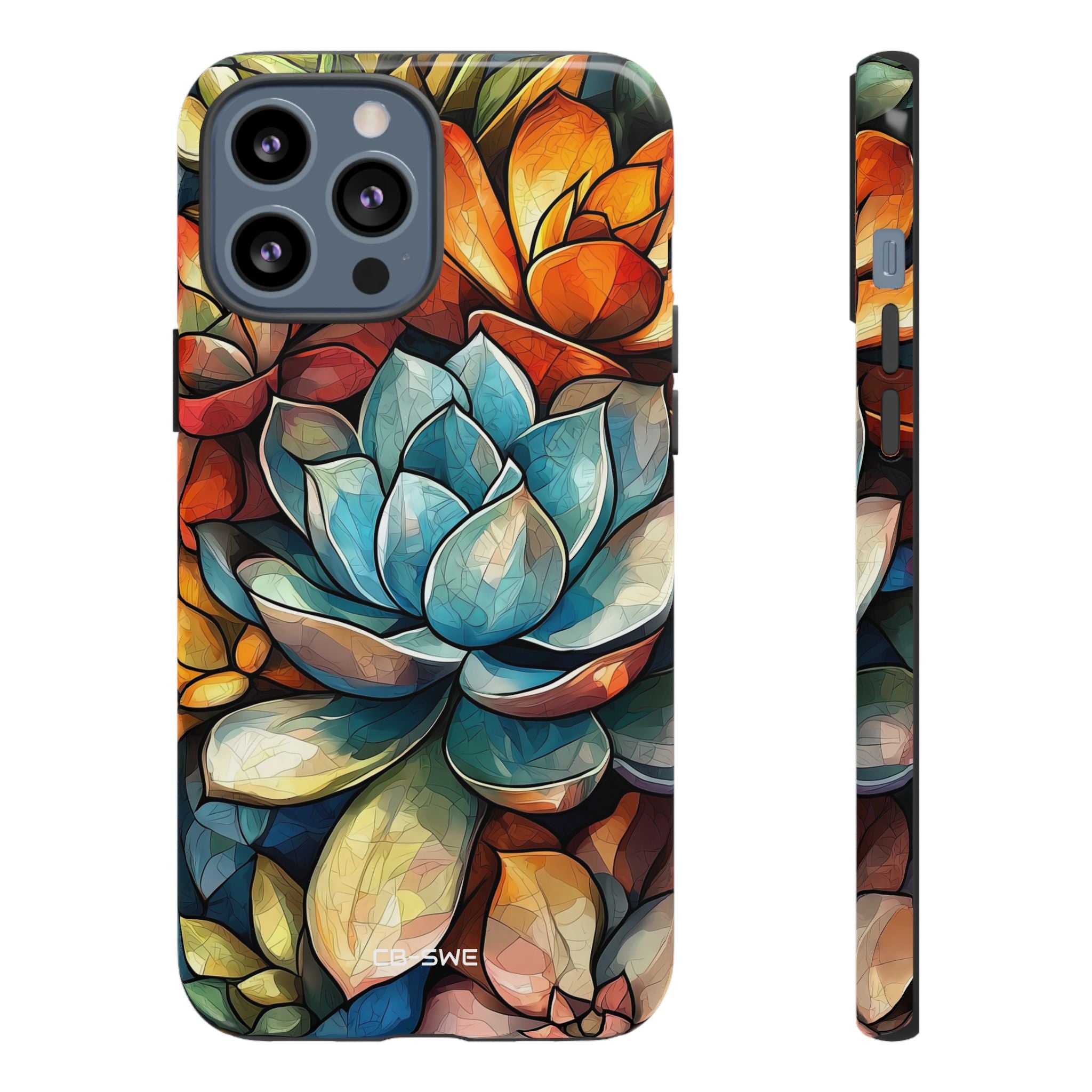 Vibrant Succulent Garden - iPhone Case