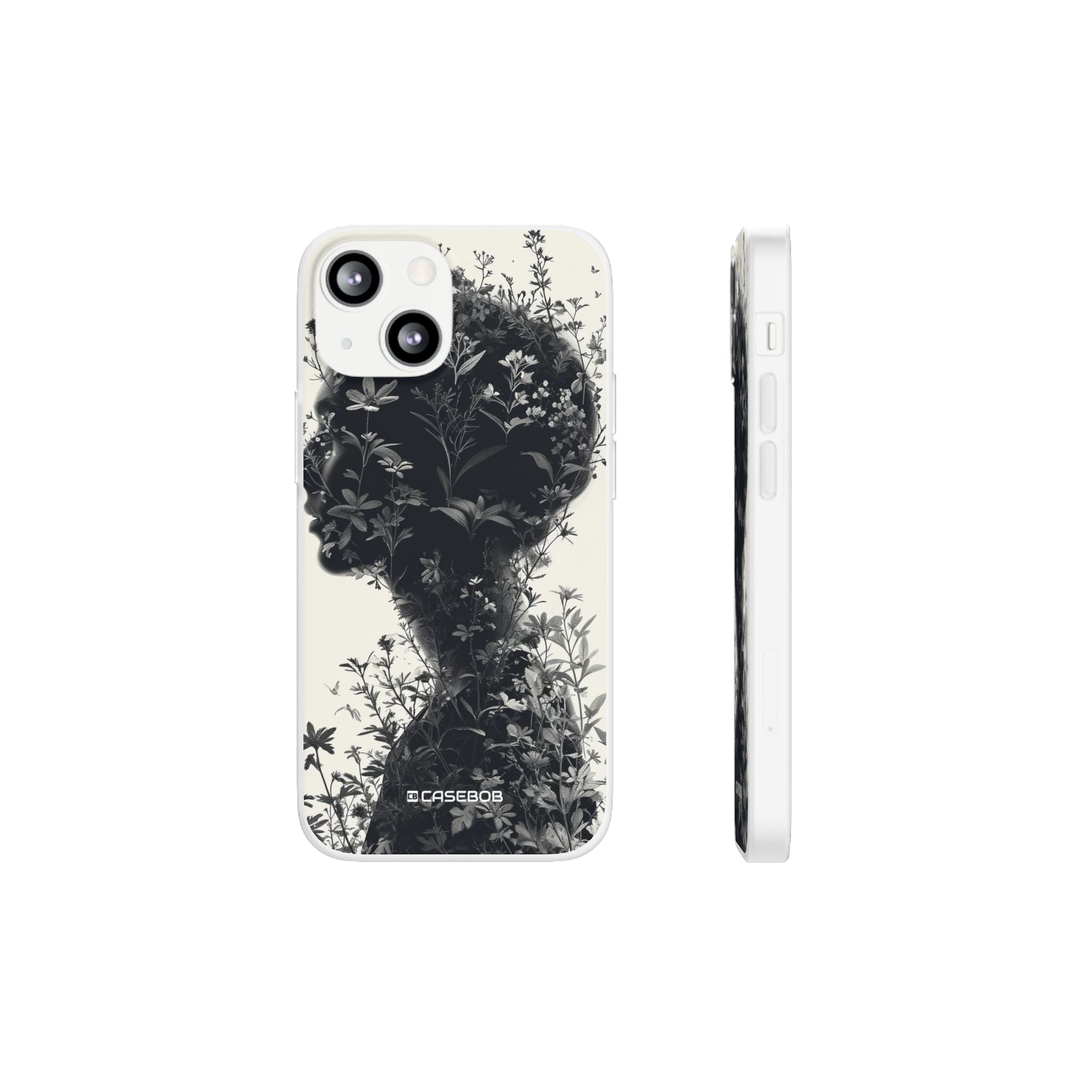 Botanical Silhouette Essence | Flexible Phone Case for iPhone