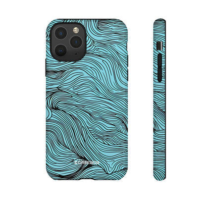 Wavy Serenity | Protective Phone Case for iPhone