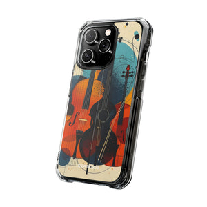 Musical Vortex - Phone Case for iPhone (Clear Impact - Magnetic)