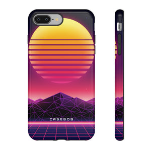 Retro Futurism Art iPhone Case |Tough|