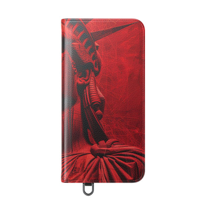 Liberty Crimson - Samsung S25+ hoesje - Portemonnee