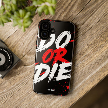 Intense Typography Contrast - iPhone Case