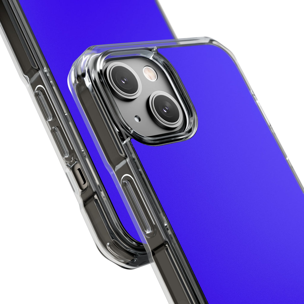 Ultramarinblau | Handyhülle für iPhone (Clear Impact Case – magnetisch)