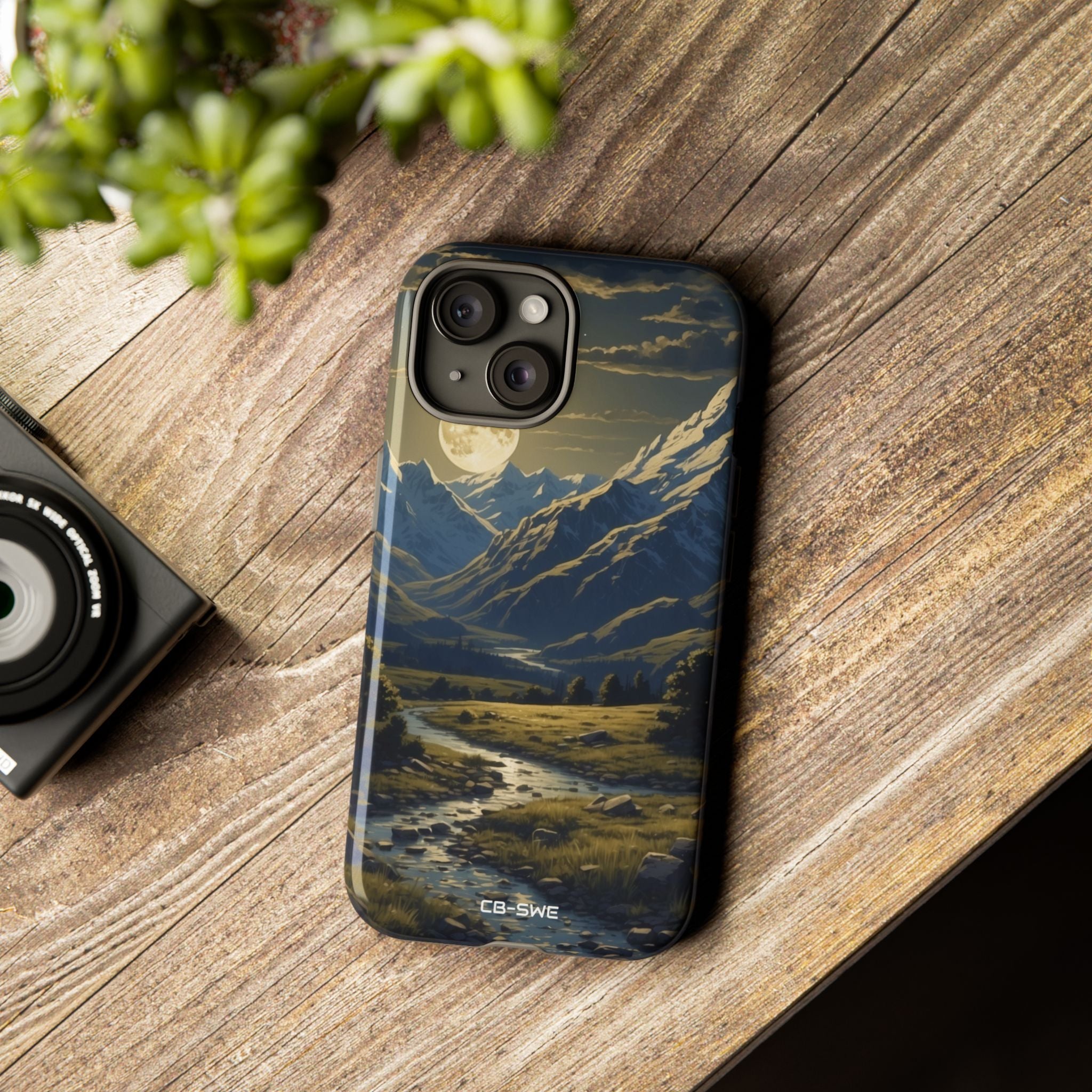 Moonlight Guides River - iPhone Case