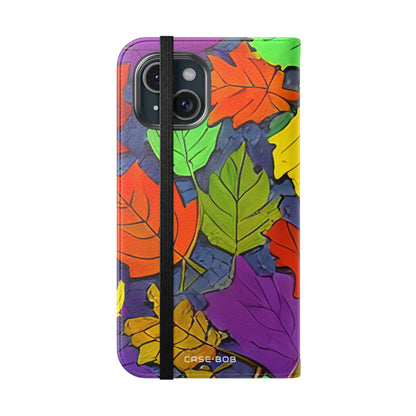 Autumn Spectrum - iPhone 15 Case - Wallet