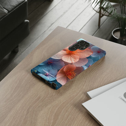 Peach Blossom Serenity - Tough Samsung S22 Phone Case