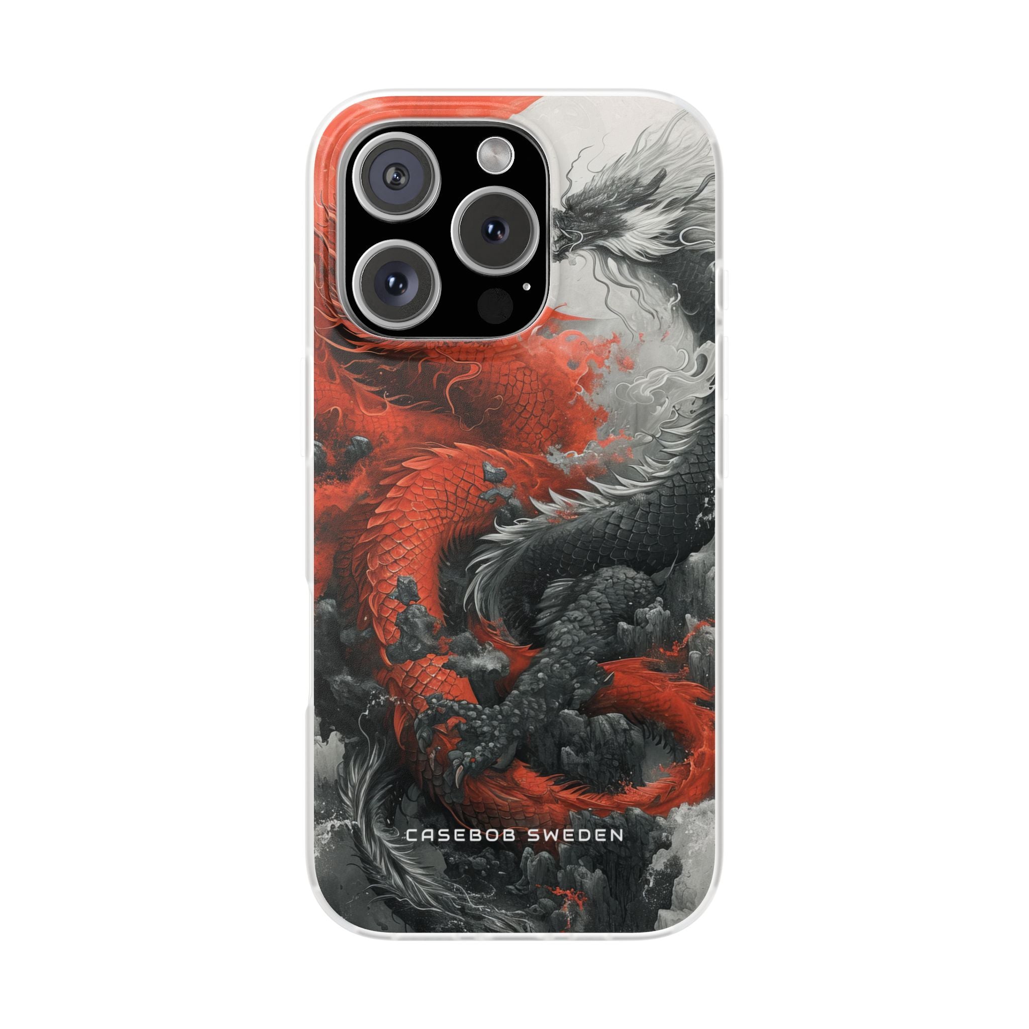 Zen Dragon Harmony iPhone 16 - Flexi Phone Case