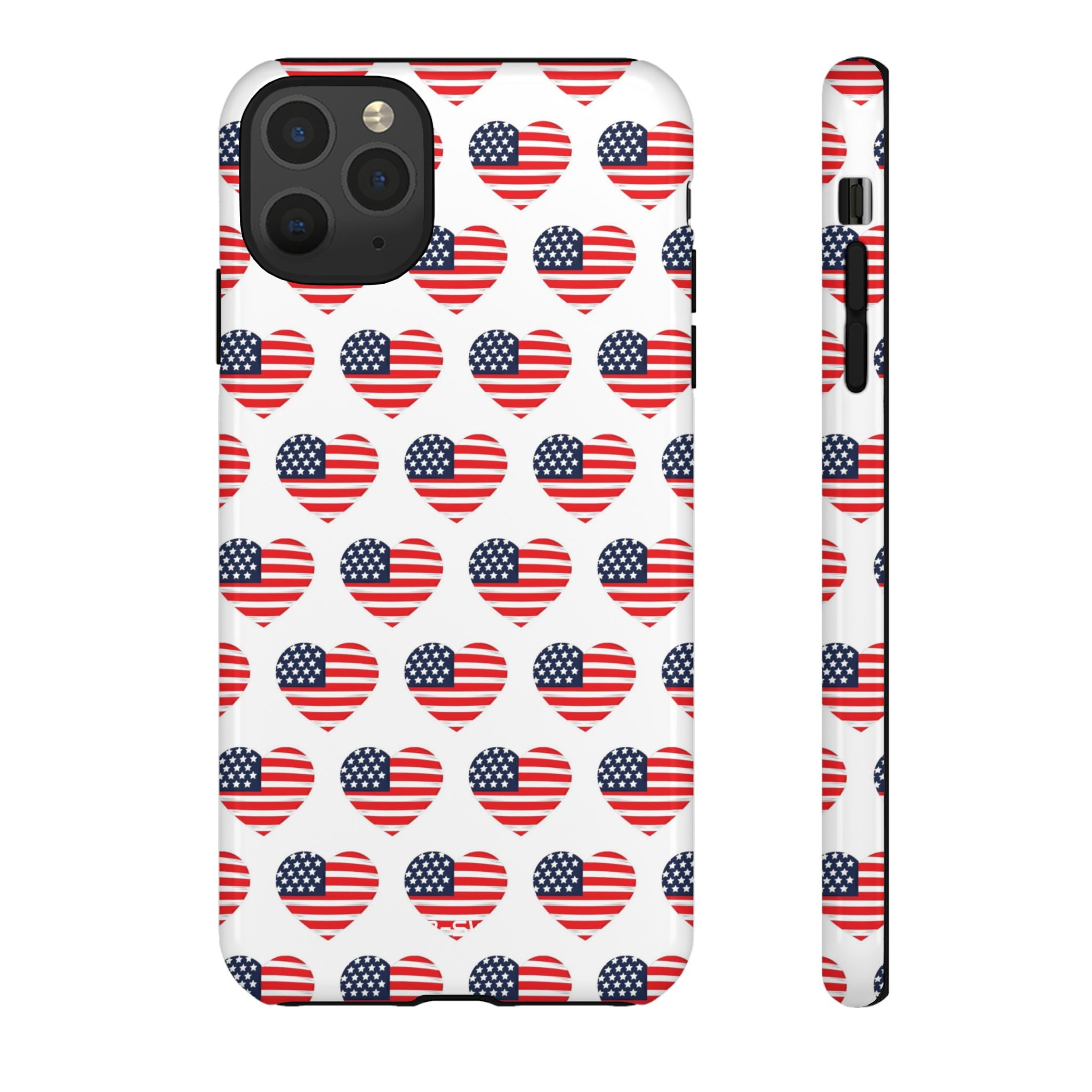Hearts Embrace Freedom - iPhone Case