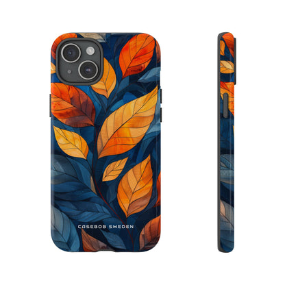 Stained Glass Blossoms iPhone 15 - Tough Phone Case